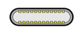 Zdjęcie do pytania: Które złącze USB przedstawiono na ilustracji?