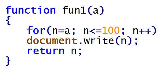 Zdjęcie do pytania: Dla dowolnego a z przedziału (0,99) zadaniem funkcji zapisanej w języku Java Script jest: