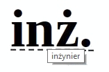 Zdjęcie do pytania: W celu uzyskania efektu widocznego na rysunku, w kodzie HTML, należy umieścić znacznik skrótu <abbr> z atrybutem