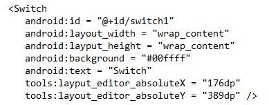 Zdjęcie do pytania: Przedstawiony kod napisany w języku XML/XAML definiuje