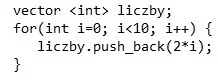 Zdjęcie do pytania: Co stanie się po wykonaniu przedstawionego fragmentu kodu napisanego w języku C++?
